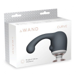 Серая утяжеленная насадка 9см для массажера Le Wand Curve LW-005