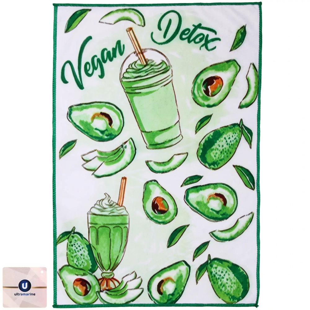 Полотенце кухонное «Summer - Смузи» 40*57 см, микрофибра 200 гр/м2