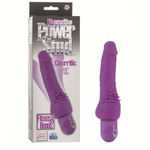 Фиолетовый вибратор Bendie Power Stud Cliterrific - 19 см.