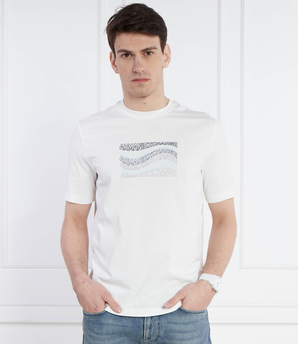 Футболка Armani Exchange - белый(3DZTLE ZJ9JZ)