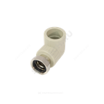 Угольник PP-R комбинированный серый Дн 32х1 1/4" с накидной гайкой VALFEX 10138132Г