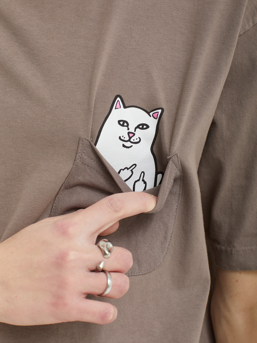Мужская Футболка Lord Nermal Pocket