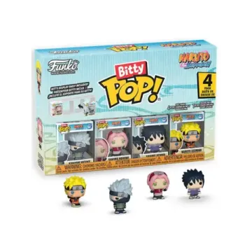 Набор Funko Bitty POP! Naruto Shippuden Kakashi+Sakura+Sasuke+Naruto w/Chase 4шт 89863