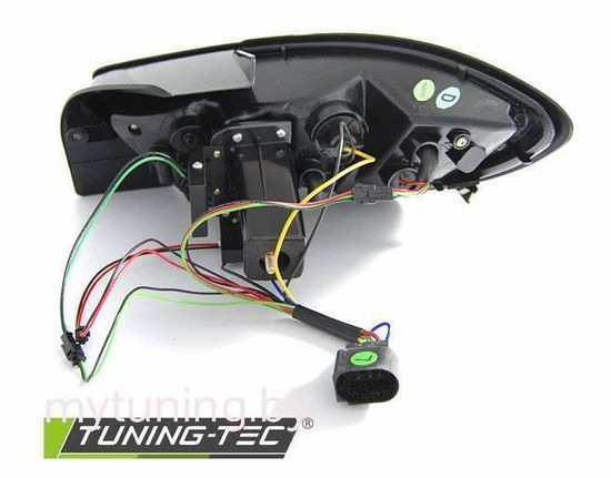 Задние фонари для Seat Ibiza 6J 3D (08-12) LED Red Smoke