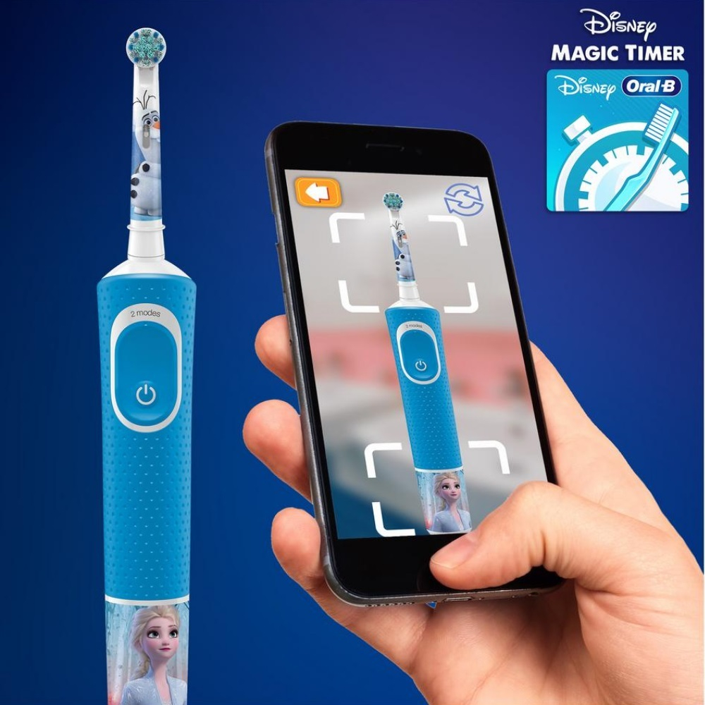Детская электрическая зубная щетка Braun Oral-B Vitality Pro Kids D103.413.2K Frozen