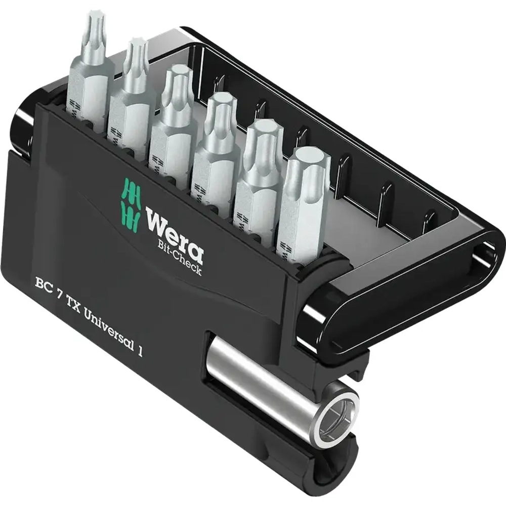 Набор насадок с держателем Mini-Check TX WERA 05056294001