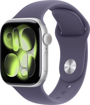 Умные часы Apple Watch Series 11 42 мм Aluminum Серебристый Sport Band Туман
