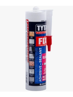 Клей-Герметик Fix² Elastic, 290 мл, Белый