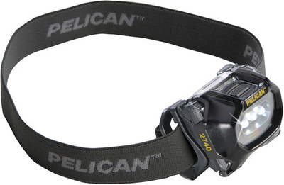 Налобный многофункциональный двухцветный фонарь Pelican™ 2740, черный