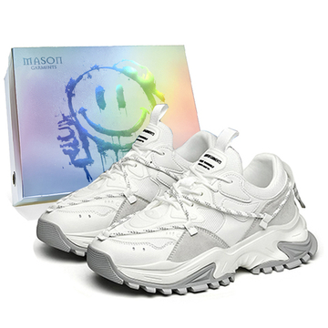Masongarments Shark Tooth Series Chunky Sneakers белый