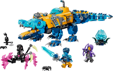 Конструктор LEGO DREAMZzz 71512 Crocodile Submarine