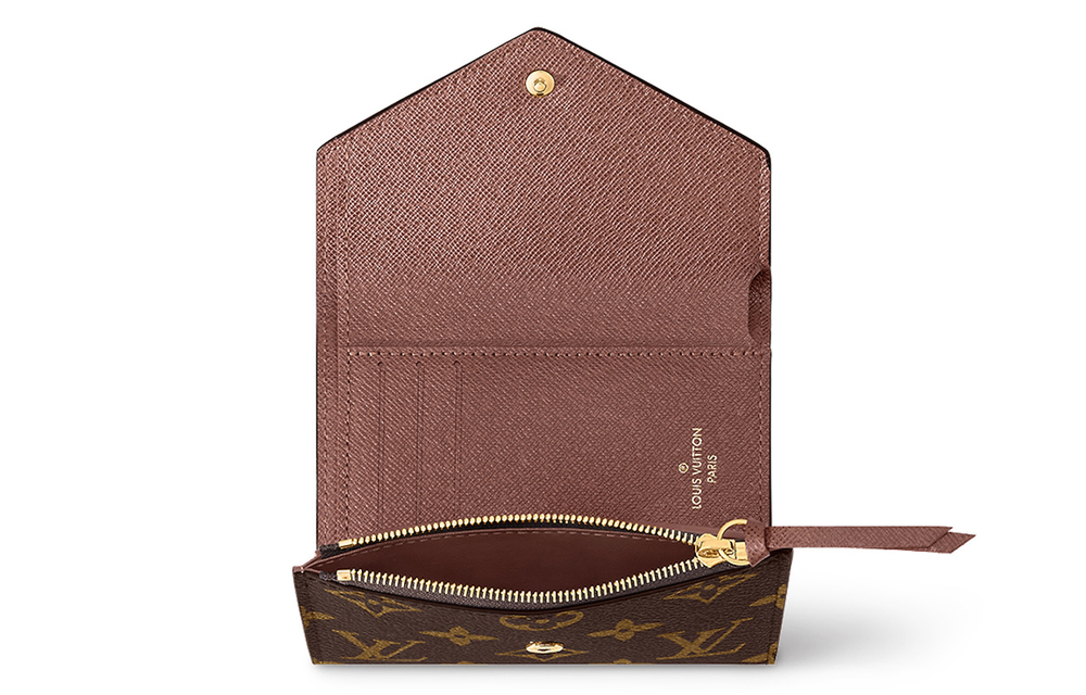 LOUIS VUITTON Victorine Wallet Monogram Brown Lining
