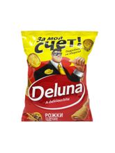 Кукурузные снеки Deluna Рожки со вкусом Чили Тако 85 г