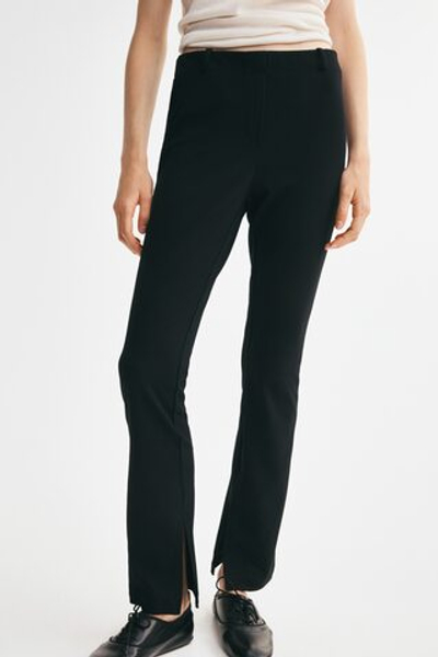 Брюки без застёжки из джерси — средняя посадка - H&M