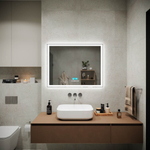 Зеркало для ванной комнаты SANCOS Град (City) 2.0  900x700  c  подсветкой, арт.CI2.900