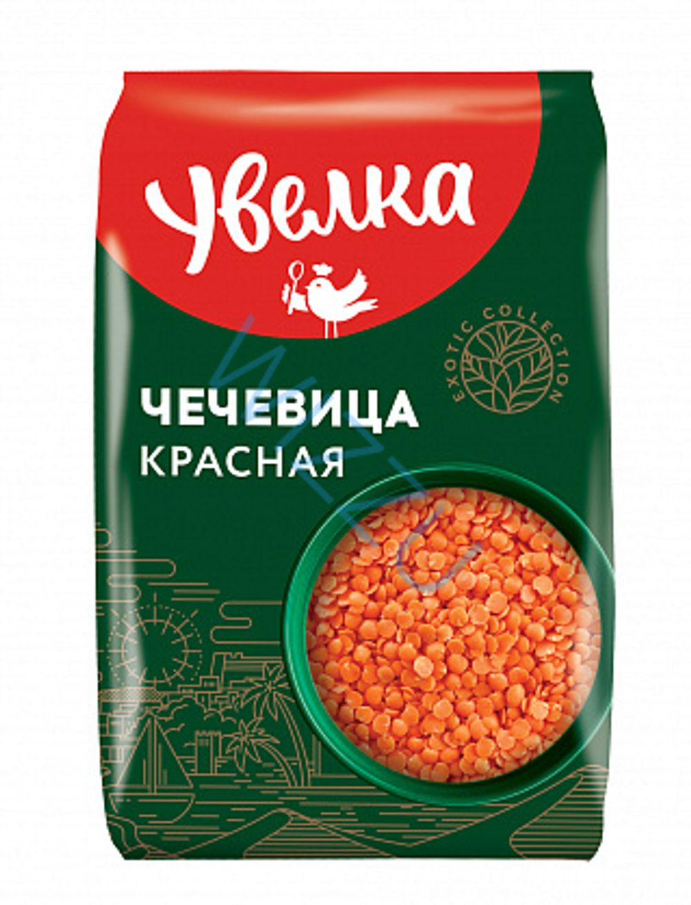 Чечевица красная 045кг