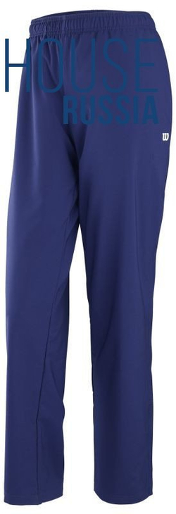 Женские теннисные брюки Wilson W Team Woven Pant - небесный