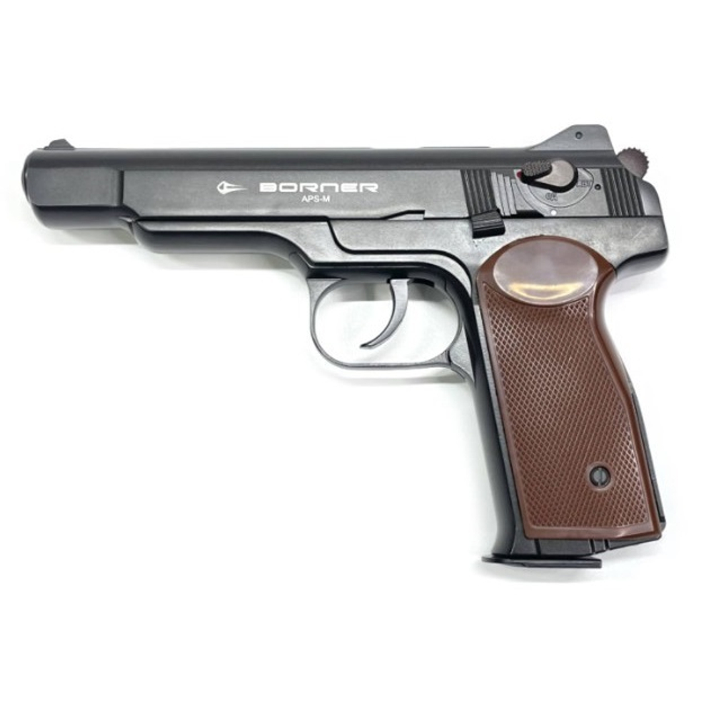 Пистолет пневматический Borner APS-M 4,5 мм металл