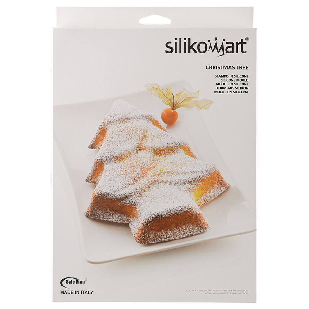 Форма для приготовления пирожного Silikomart Christmas Tree 28х20см силиконовая