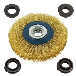 Кордщетка дисковая 125мм Forsage F-BWT005