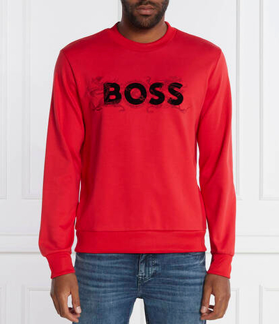Худи Soleri 119_LNY BOSS BLACK - красный(50510132)