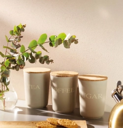 Kitchen Craft Контейнер для сахара Natural Elements NESUGARBF