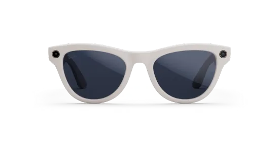 Умные очки Ray-Ban Meta Skyler Gen 2, сапфировые фотохромные линзы Transitions, глянцевая серая оправа