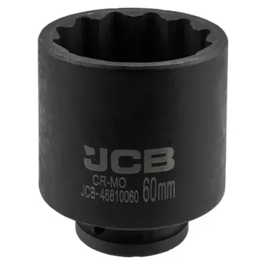 Головка ударная глубокая 3/4'', 60мм (12гр.) JCB JCB-46810060