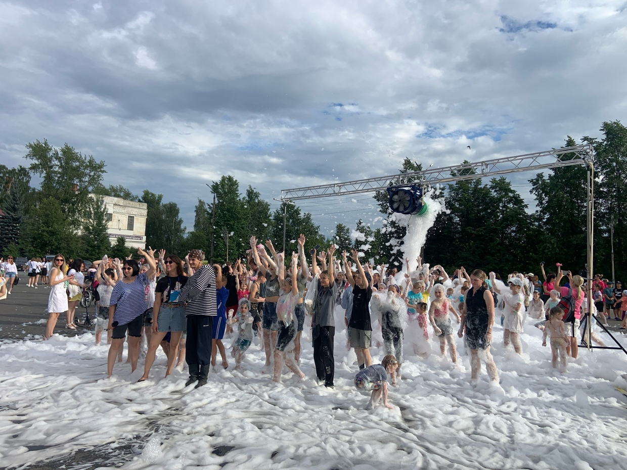 6 августа Пенная дискотека г. Вельск