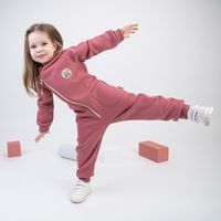 Комбинезон косуха с капюшоном и клапаном "Пепельная роза" утепленный