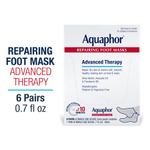 Aquaphor, восстанавливающая маска для ног, 1 пара, 20 мл (0,7 жидк. унции)