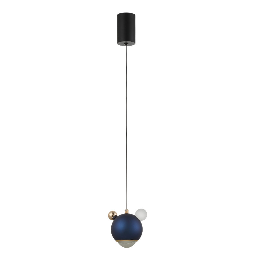 Подвесной светодиодный светильник Crystal Lux AMIGO SP LED BLUE