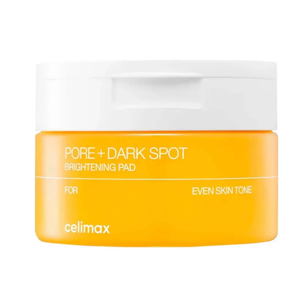 CELIMAX Осветляющий пэды для лица против пигментации Pore+Dark Spot Brightening Pad CELIMAX Осветляющий пэды для лица против пигментации Pore+Dark Spot Brightening Pad