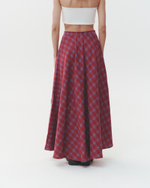 A-line Skirt Wine
