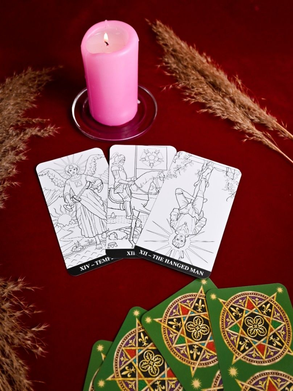 Разрисуй свое Таро/Color your Tarot (Старшие Арканы, 22 карты)