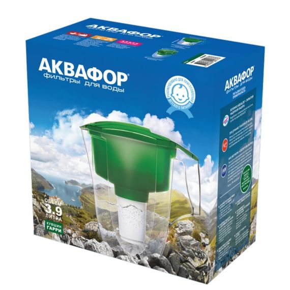Фильтр Кувшин Аквафор Гарри 3,9л + модуль 38233