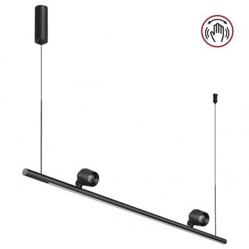 Сенсорный светильник светодиодный диммируемый  14W+14W 4000К 359309 чёрный Fermo Novotech