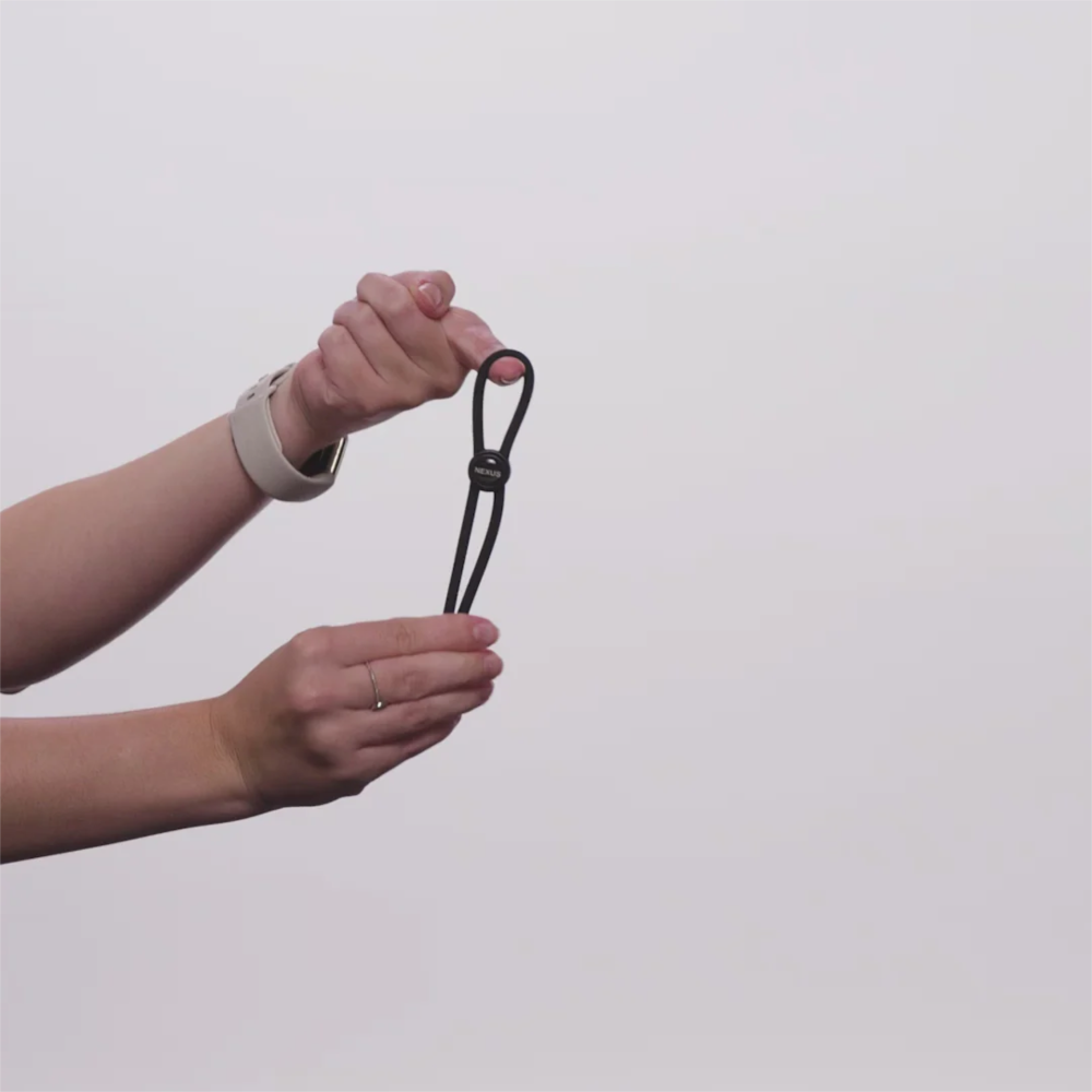 Эрекционное кольцо лассо "Forge Adjustable Cock Ring", NEXUS