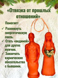 Свеча «Отвязка от прошлых отношений»