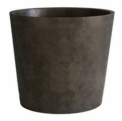Кашпо CRATER BREZENT GREY D100 H110