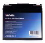 Аккумулятор Lifepo4 VANPALIFE 12V 40Ah (12V 40A)