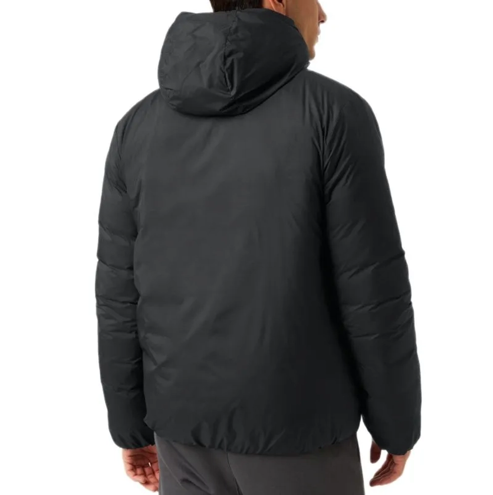 Мужская теннисная куртка Björn Borg Liner Hood - black beauty