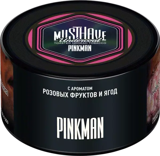 Табак для кальяна Must Have Undercoal 25г Pinkman (Розовые фрукты и Ягоды)
