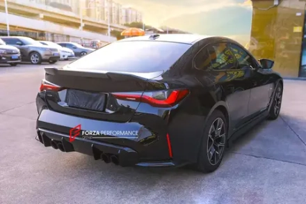 Комплект переделки заднего бампера и диффузора для BMW 4 серии G22 G23 G26 2020-2024 БМВ