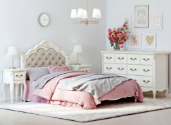 Кровать с мягким изголовьем 120*200 R312