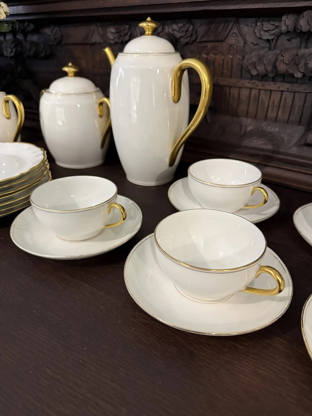 Чайный сервиз на 7 персон «Limoges»