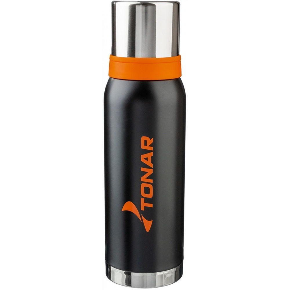 Термос (HS.TM-040) 1200ML черный (2 крышки-кружки)