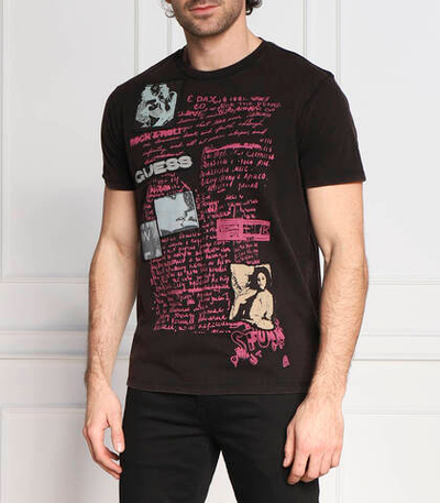 футболка GUESS - коричневый(M3RI61 KBDL0)