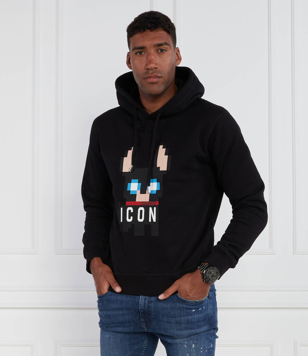 Худи Dsquared2 - черный(S79GU0105 S25516)