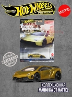 Машинка Хот Вилс Премиум Lamborghini Gallardo HNW46 JBM01